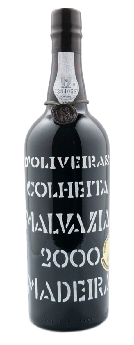 D'Oliveira Malvasia Madeira 2000  Front Bottle Shot