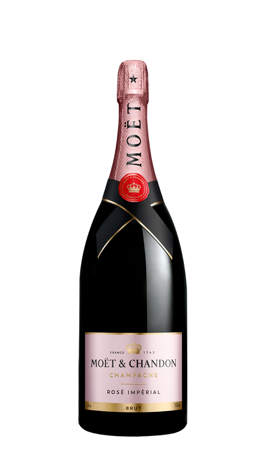 Moet & Chandon Rose Imperial (1.5 Liter Magnum)  Front Bottle Shot