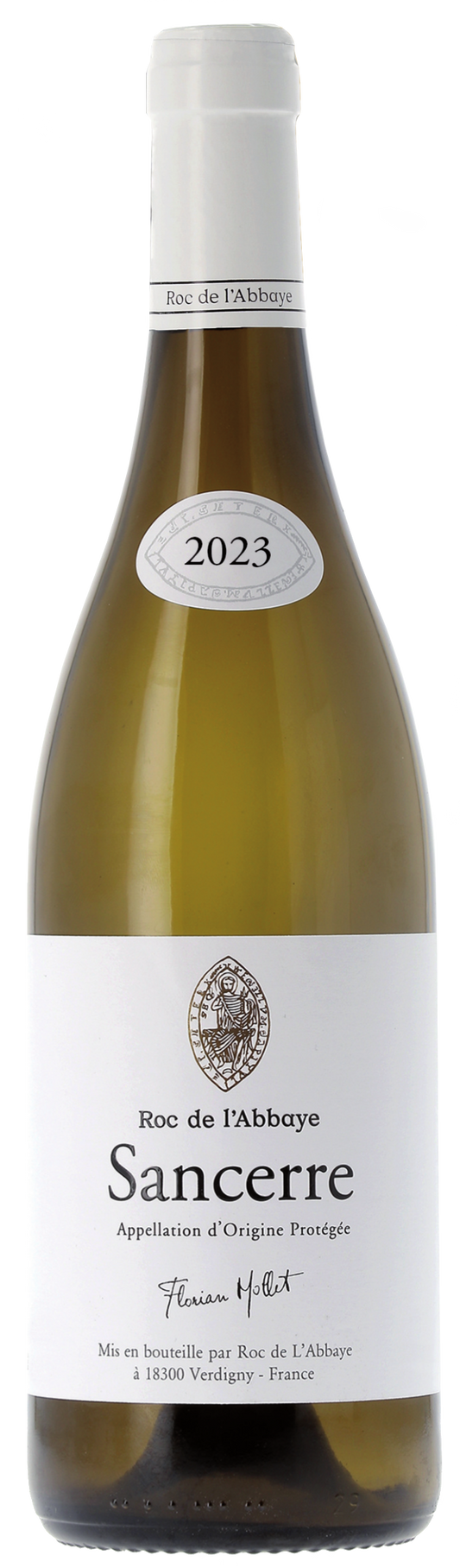 Roc de l'Abbaye Sancerre 2023  Front Bottle Shot