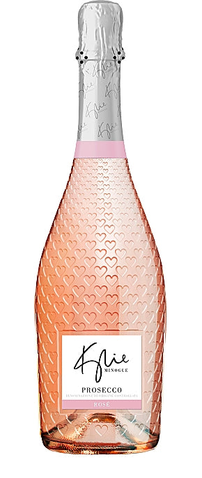 Kylie Minogue Prosecco Rose  Front Bottle Shot