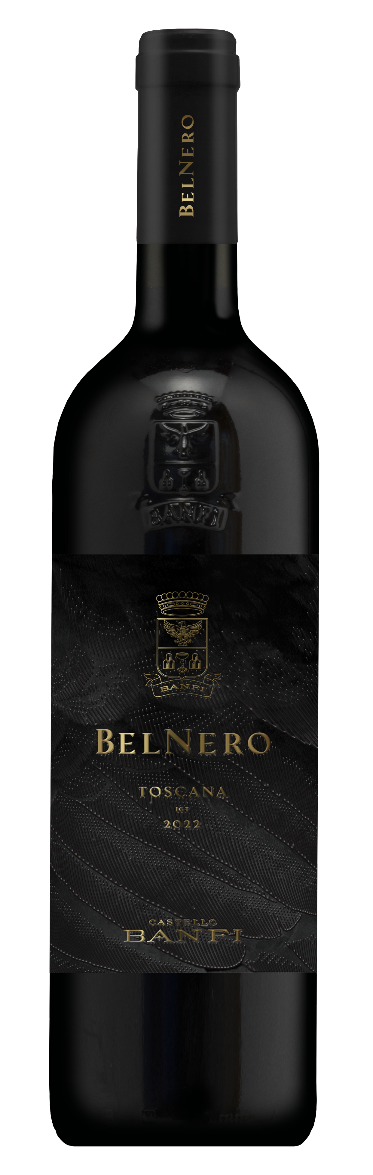 Banfi Belnero Toscana 2022  Front Bottle Shot