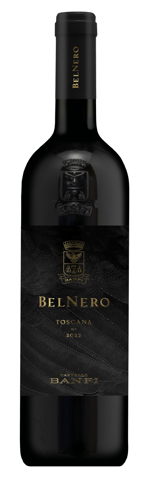 Banfi Belnero Toscana 2022  Front Bottle Shot