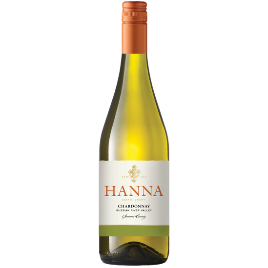 Hanna Chardonnay 2023  Front Bottle Shot