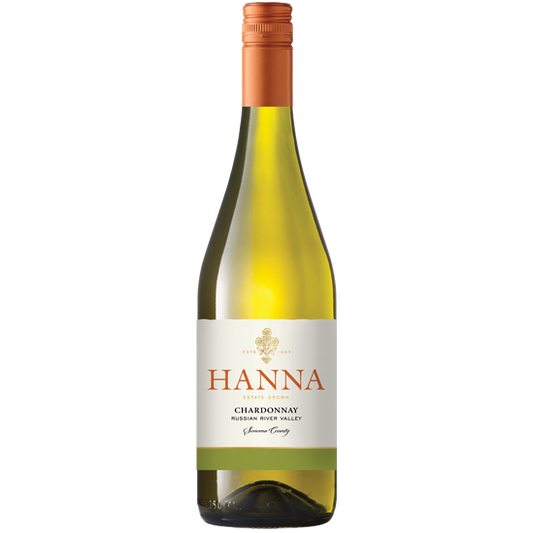 Hanna Chardonnay 2023  Front Bottle Shot