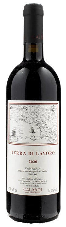 Galardi Terra di Lavoro 2020  Front Bottle Shot