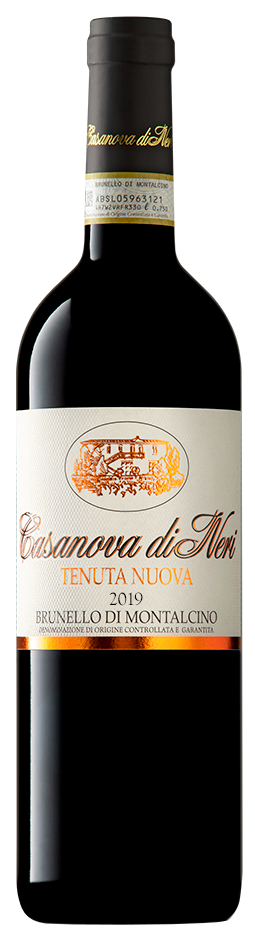 Casanova di Neri Brunello di Montalcino Tenuta Nuova 2019  Front Bottle Shot