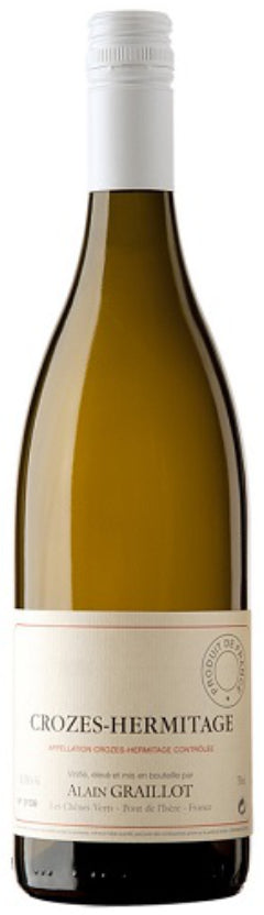 Alain Graillot Crozes Hermitage Blanc 2023  Front Bottle Shot