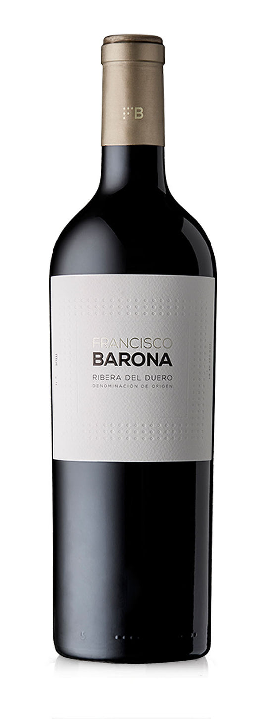 Barona Bodegas y Vinedos Francisco Barona Ribera del Duero 2021  Front Bottle Shot
