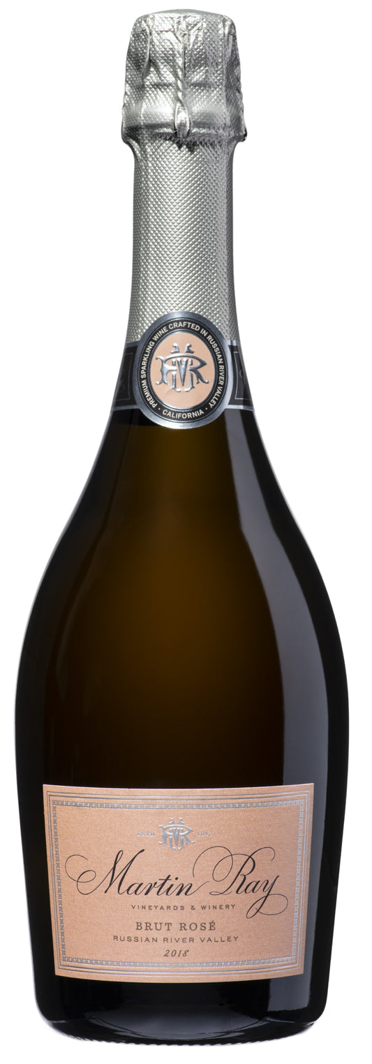 Martin Ray Russian River Valley Brut Rose 2018  Front Bottle Shot