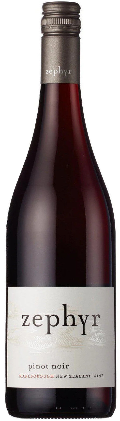 Zephyr Pinot Noir 2021  Front Bottle Shot