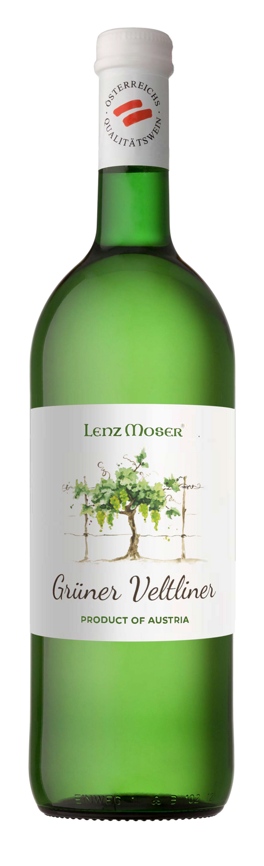 Lenz Moser Gruner Veltliner (1 Liter) 2022  Front Bottle Shot