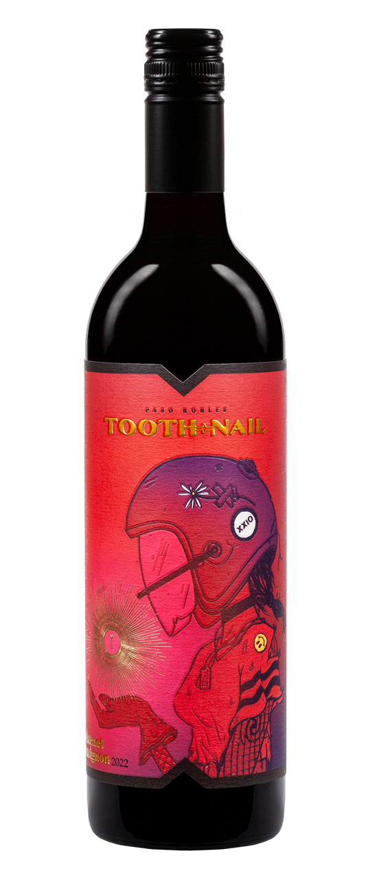 Tooth & Nail Cabernet Sauvignon 2022  Front Bottle Shot