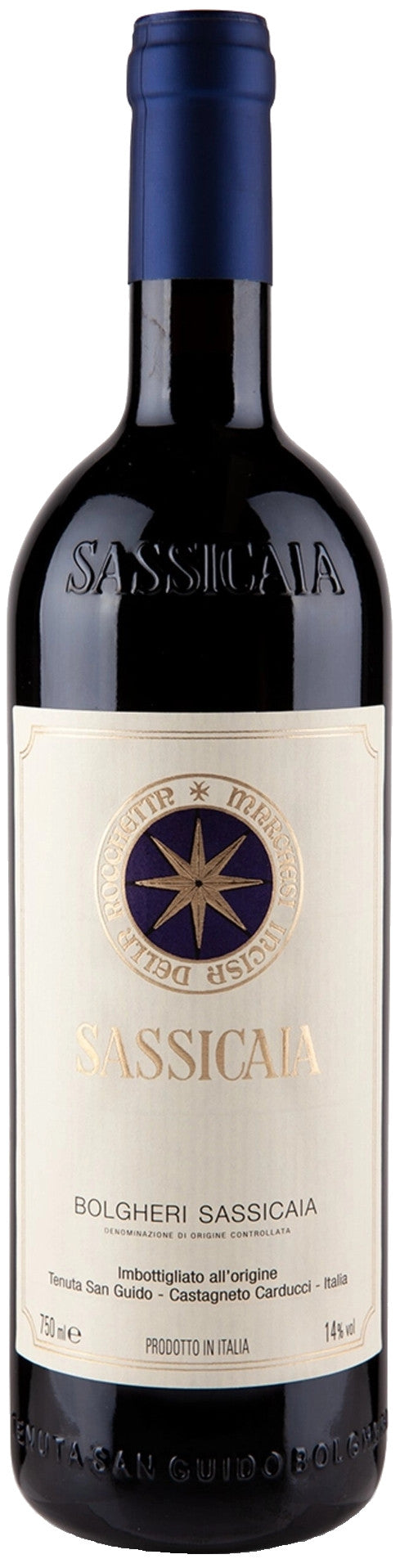 Tenuta San Guido Sassicaia 2021  Front Bottle Shot