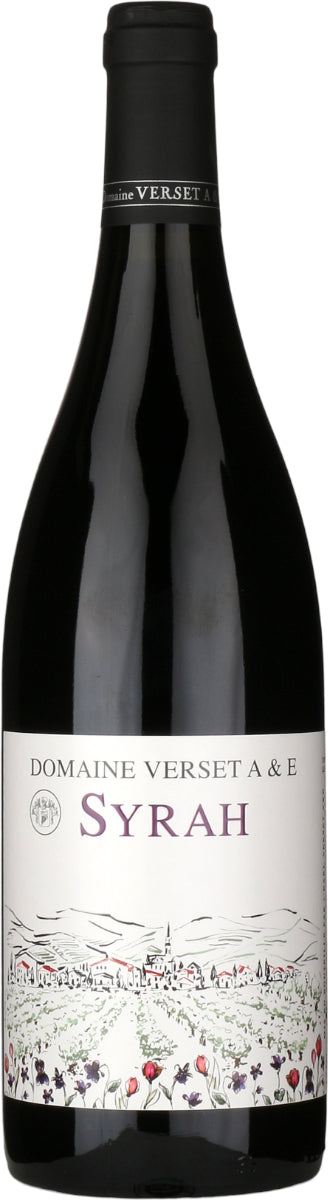 A & E Verset Syrah 2022  Front Bottle Shot
