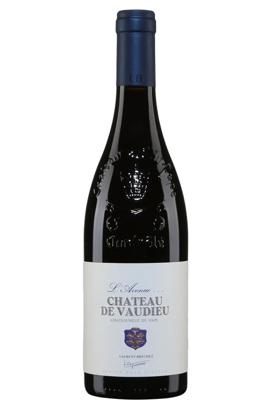 Chateau de Vaudieu Chateauneuf-du-Pape L'Avenue 2020  Front Bottle Shot
