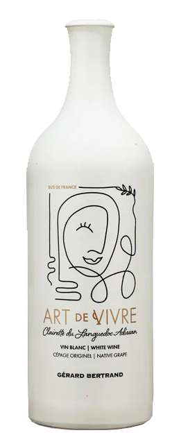 Gerard Bertrand Art de Vivre Clairette du Languedoc Adissan 2020  Front Bottle Shot