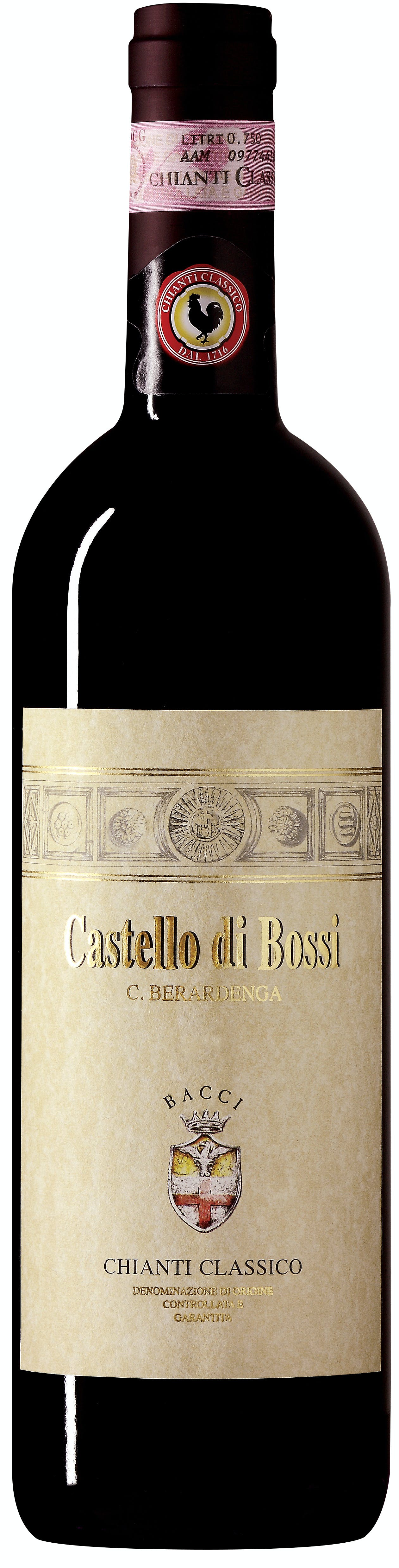 Castello di Bossi Chianti Classico 2022  Front Bottle Shot