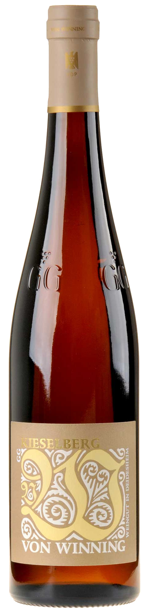 Von Winning Kieselberg Riesling Grosses Gewachs 2021  Front Bottle Shot