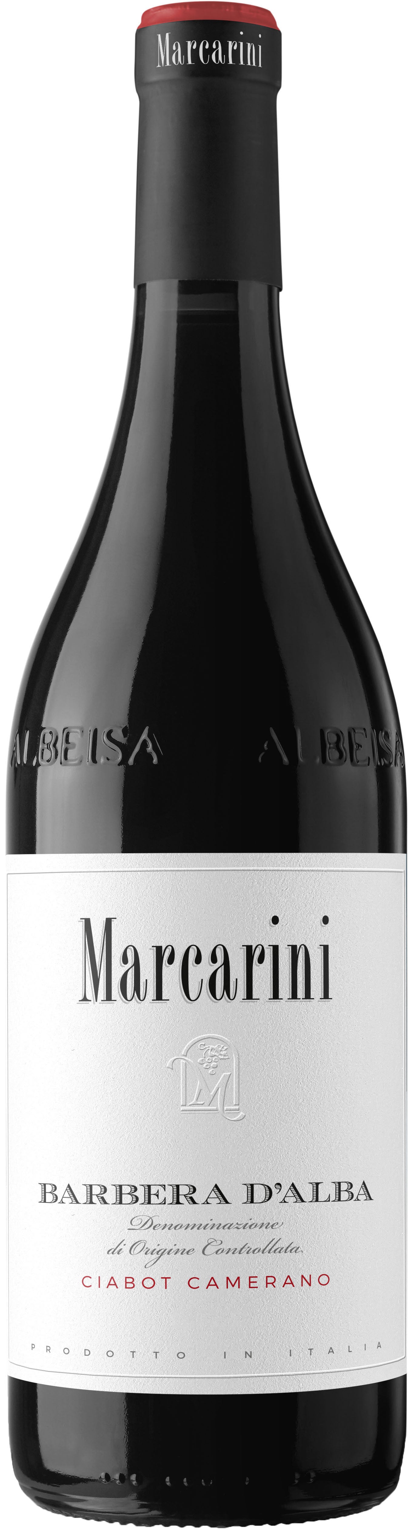 Marcarini Barbera d'Alba Ciabot Camerano 2022  Front Bottle Shot