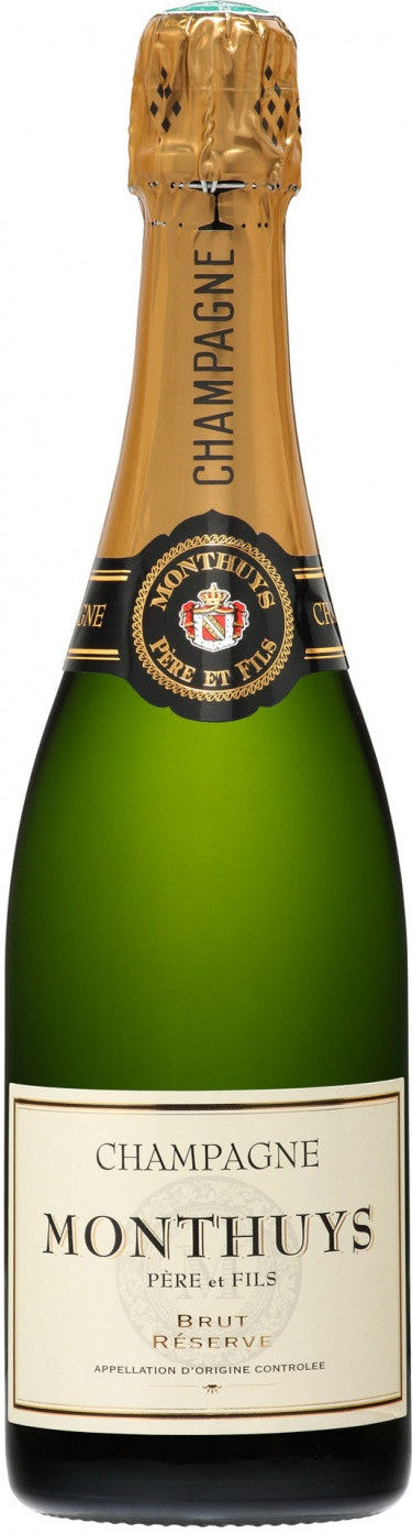 Monthuys Brut Reserve Front Bottle Shot