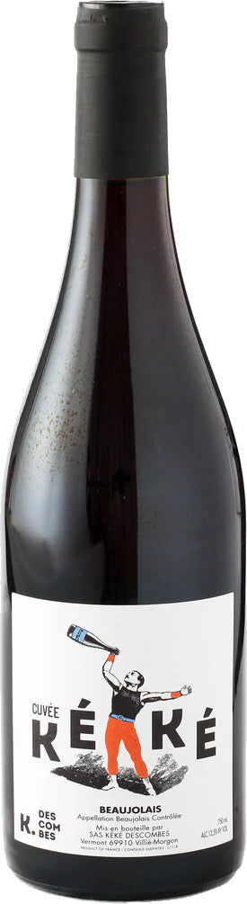 Kewin Descombes Cuvee Keke 2022  Front Bottle Shot