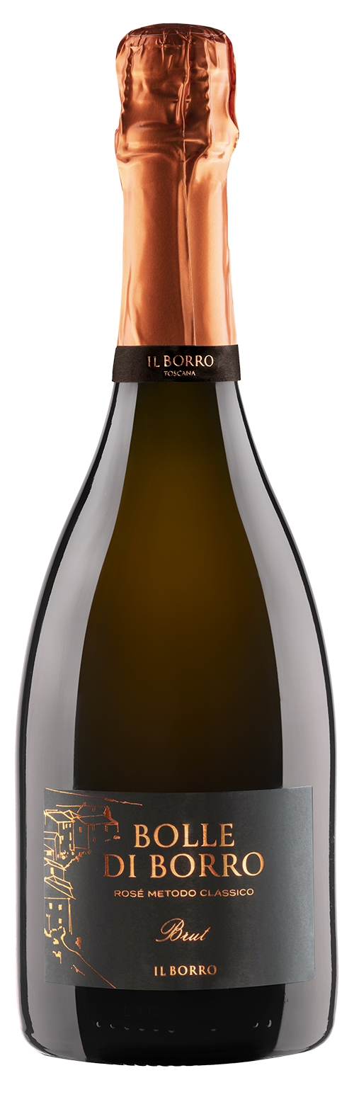 Il Borro Bolle di Borro Rosato Metodo Classico 2016  Front Bottle Shot