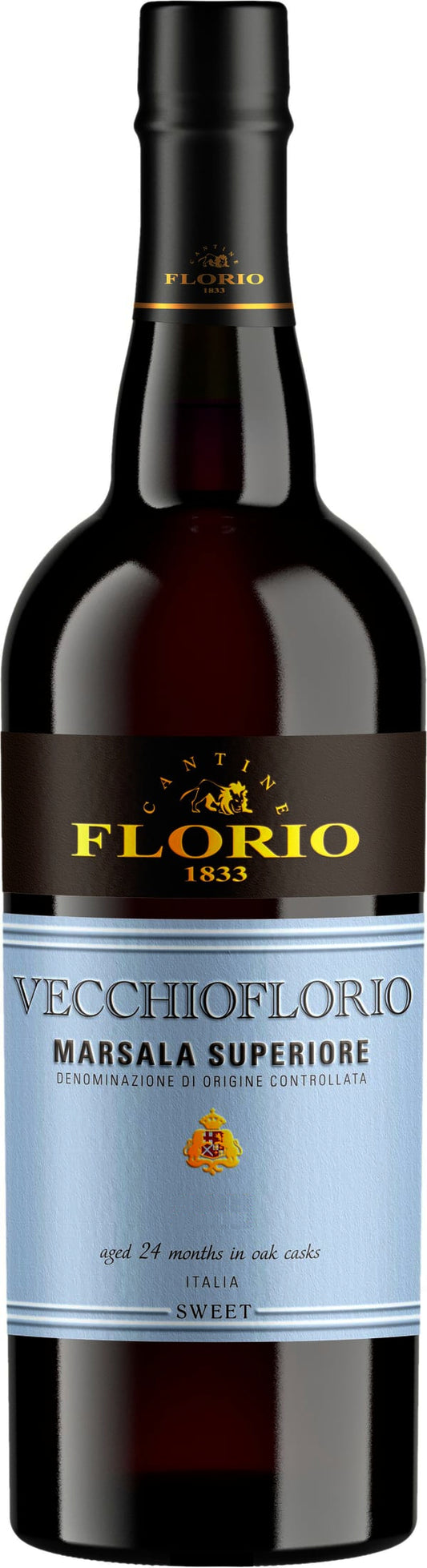 Florio Vecchioflorio Sweet Marsala Superiore 2020  Front Bottle Shot