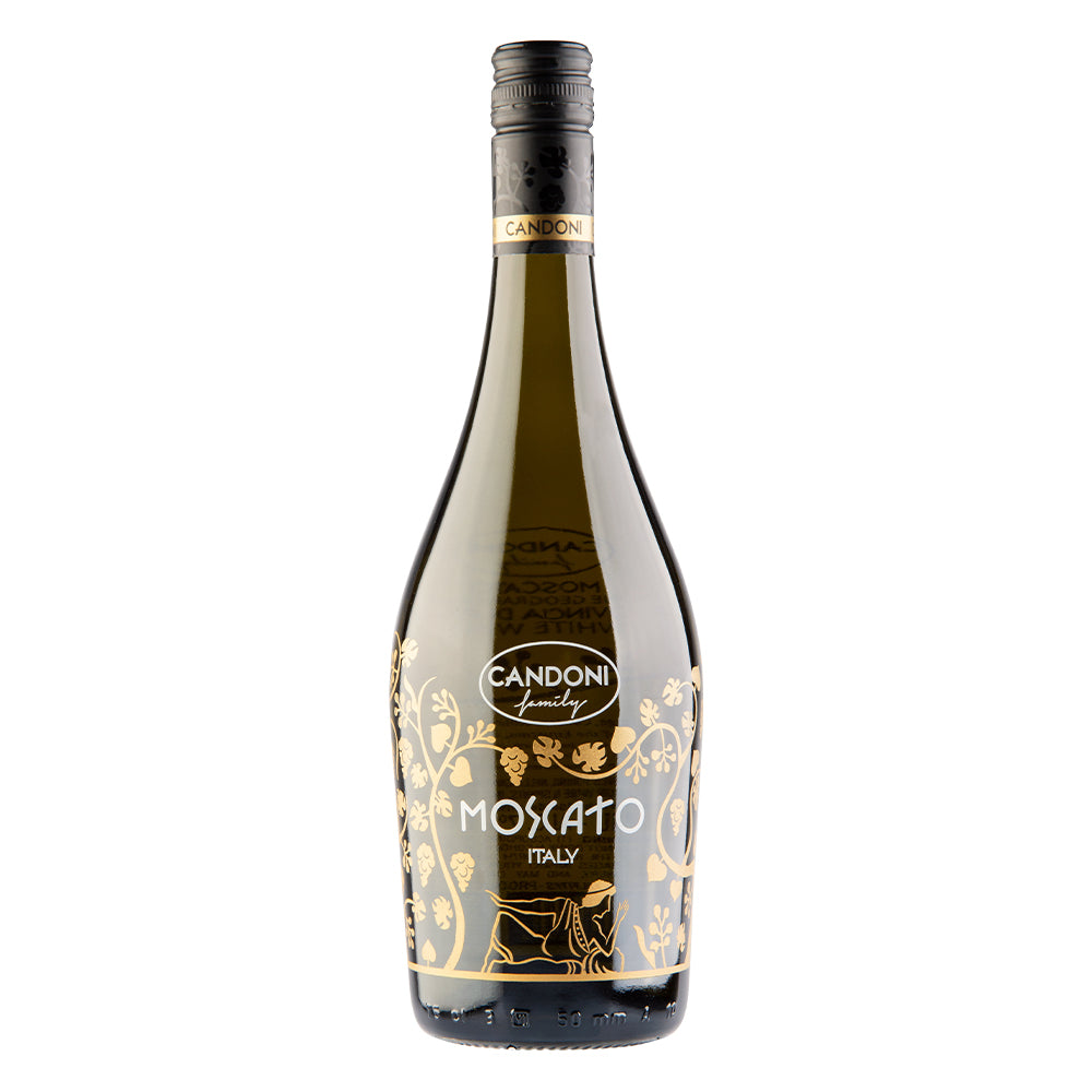 Candoni Moscato  Front Bottle Shot