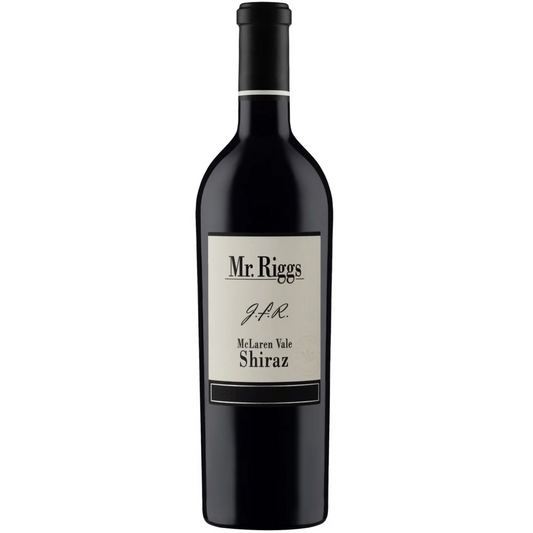 Mr. Riggs J.F.R. McLaren Vale Shiraz 2019  Front Bottle Shot