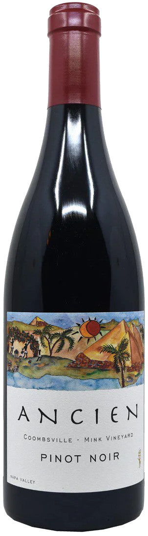 Ancien Wines Mink Vineyard Pinot Noir 2021  Front Bottle Shot