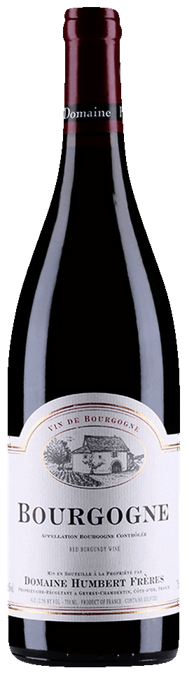 Domaine Humbert Freres Bourgogne Pinot Noir 2020  Front Bottle Shot