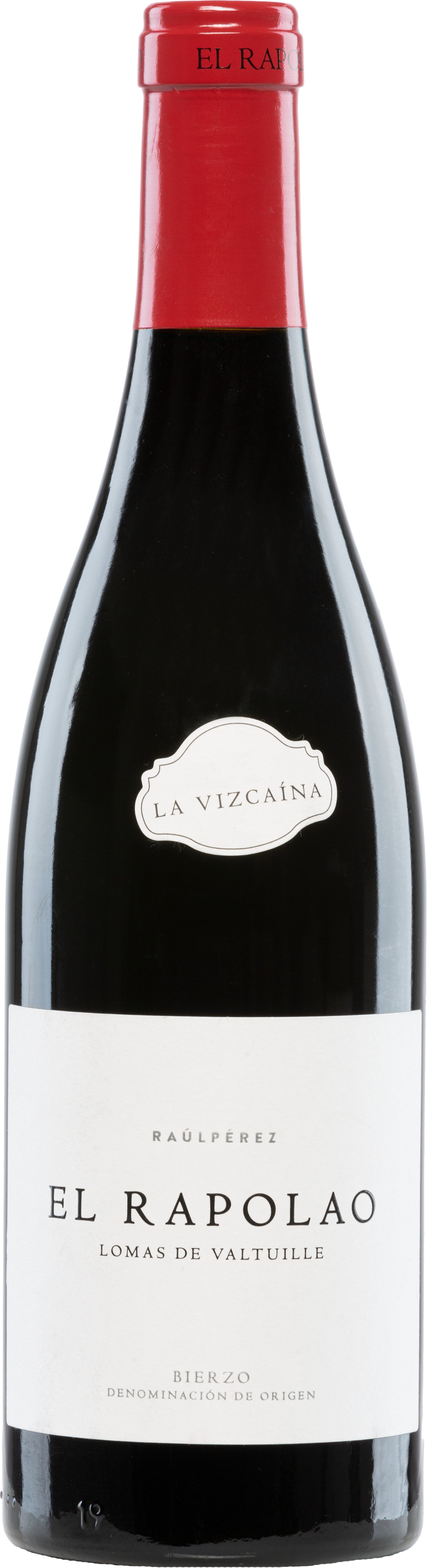 La Vizcaina by Raul Perez El Rapolao Tinto 2021  Front Bottle Shot