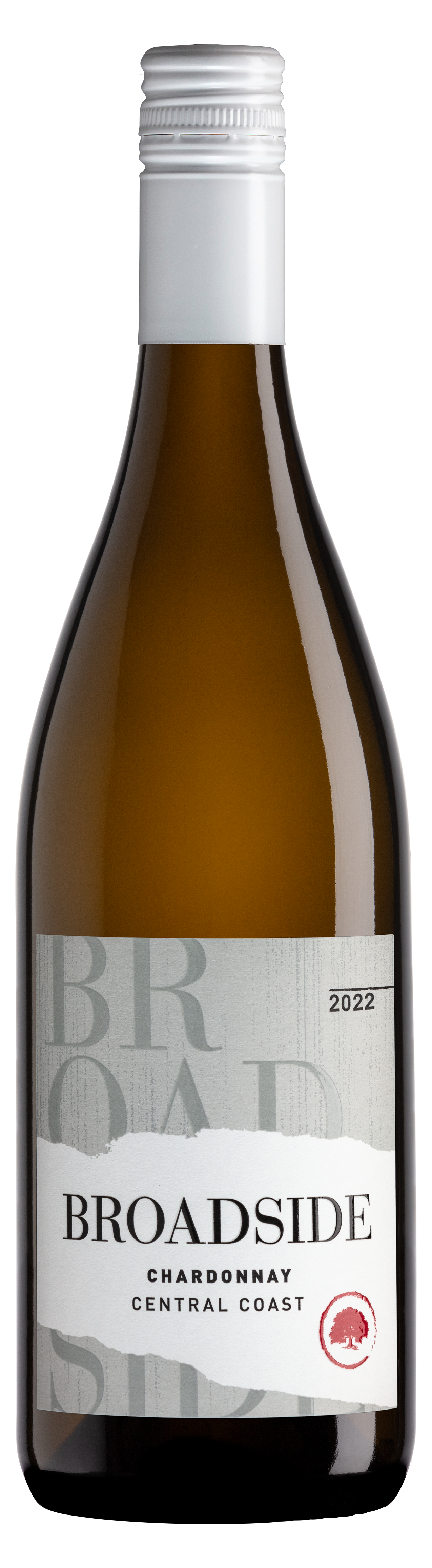 Broadside Chardonnay 2022  Front Bottle Shot