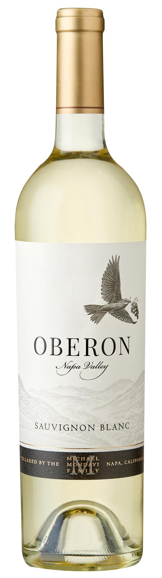 Oberon Sauvignon Blanc 2023  Front Bottle Shot
