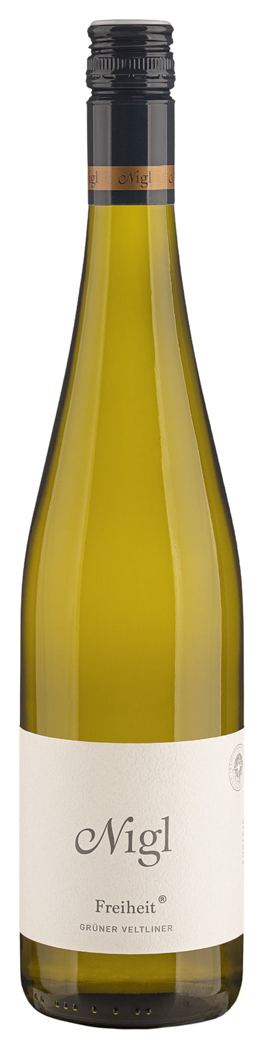 Nigl Freiheit Gruner Veltliner 2023  Front Bottle Shot