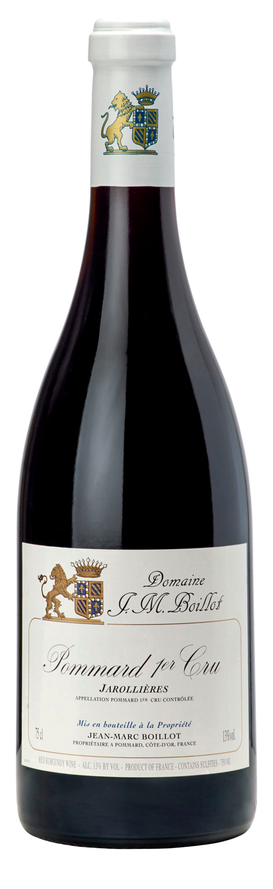 Jean-Marc Boillot Pommard Jarollieres Premier Cru 2020  Front Bottle Shot