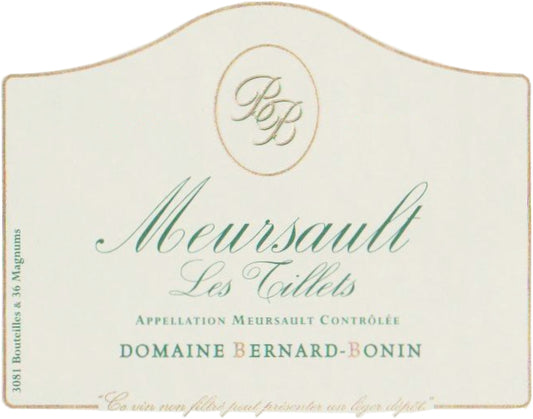 Domaine Bernard-Bonin Meursault Les Tillets (1.5 Liter Magnum) 2019