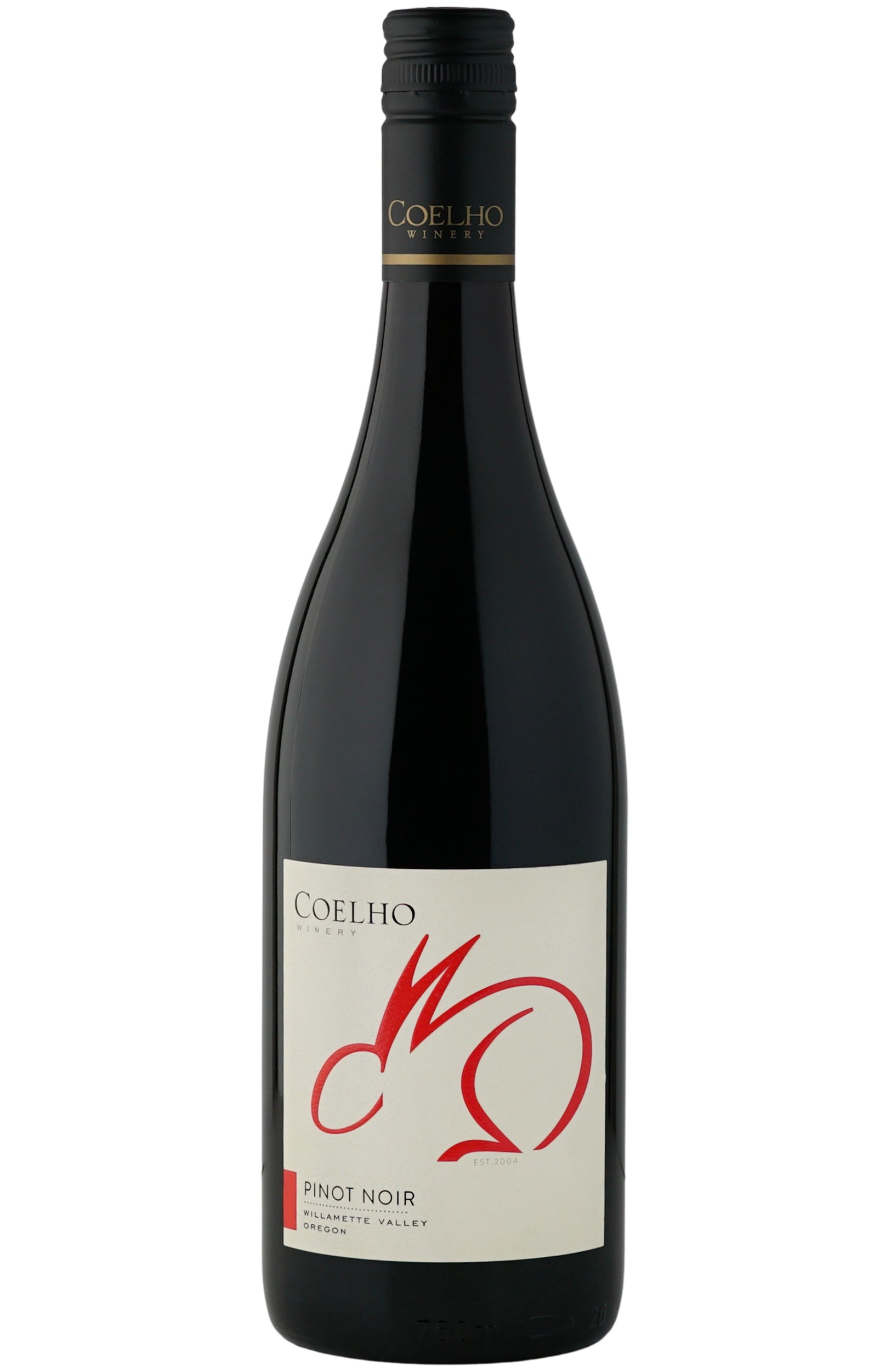 Coelho Winery Bunny Pinot Noir 2022  Front Bottle Shot