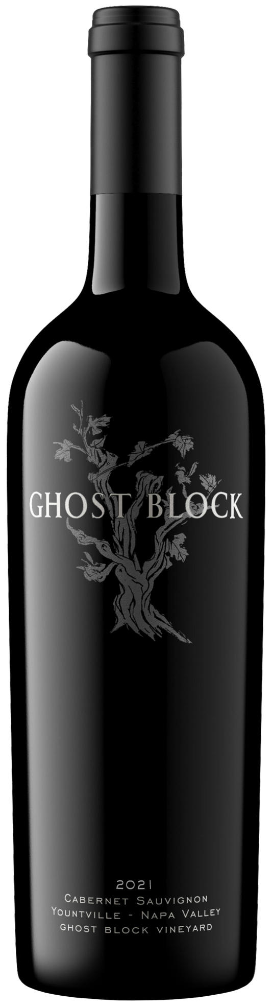 Ghost Block Single Vineyard Cabernet Sauvignon 2021  Front Bottle Shot