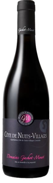 Domaine Gachot-Monot Cote de Nuits-Villages 2022  Front Bottle Shot