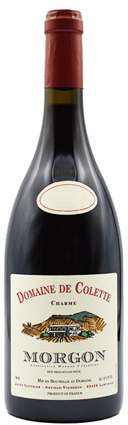 Domaine de Colette Morgon Charme 2021  Front Bottle Shot