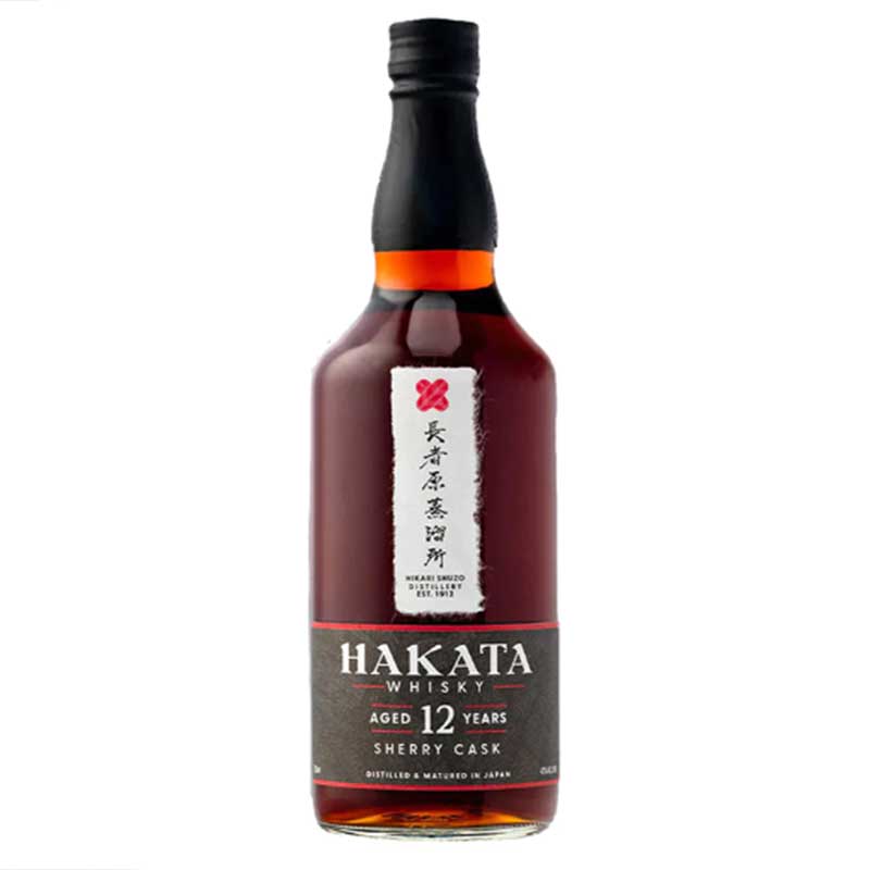 Hakata 12 Year Sherry Cask Japanese Whisky 700ml