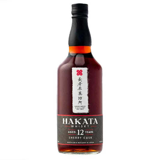 Hakata 12 Year Sherry Cask Japanese Whisky 700ml