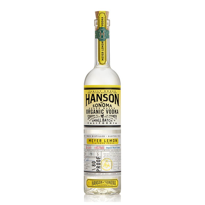 Hanson of Sonoma Organic Meyer Lemon Vodka 750ml