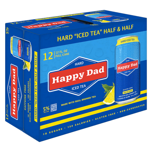 Happy Dad Hard Iced Tea Half and Half 12/355ml