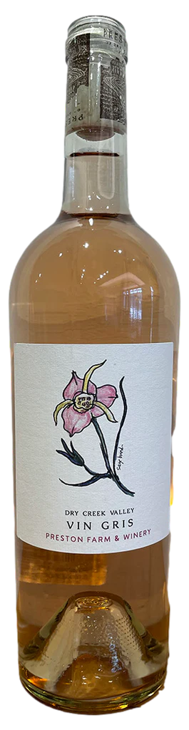 Preston Vineyards Vin Gris 2023  Front Bottle Shot