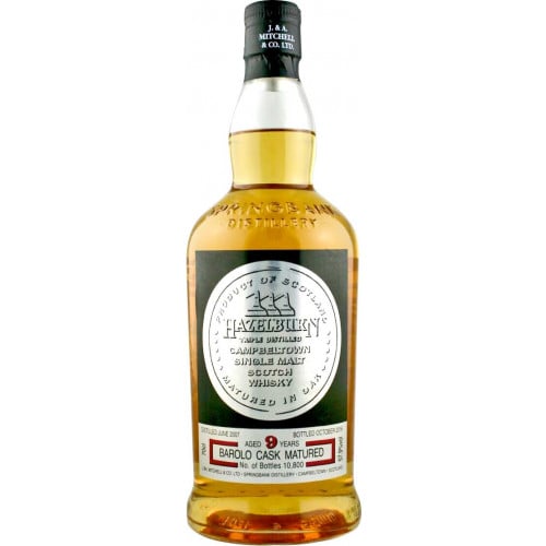 Hazelburn 9 Year Old Barolo Wood