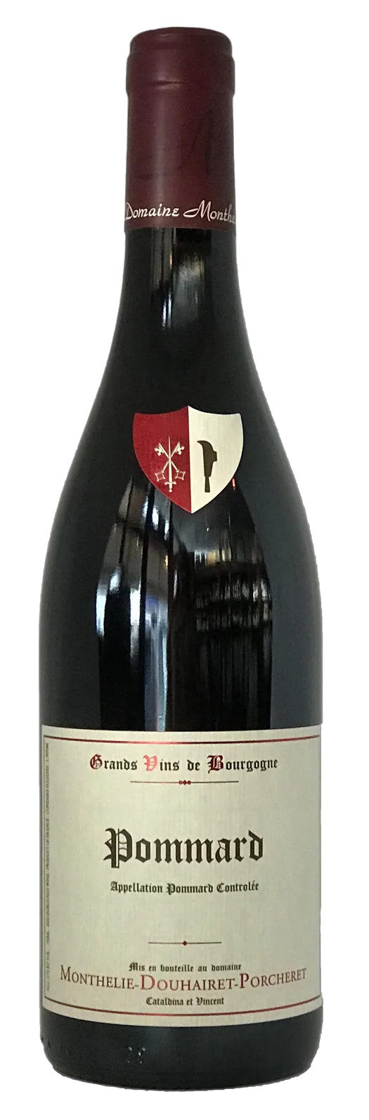 Monthelie-Douhairet-Porcheret Pommard 2021  Front Bottle Shot