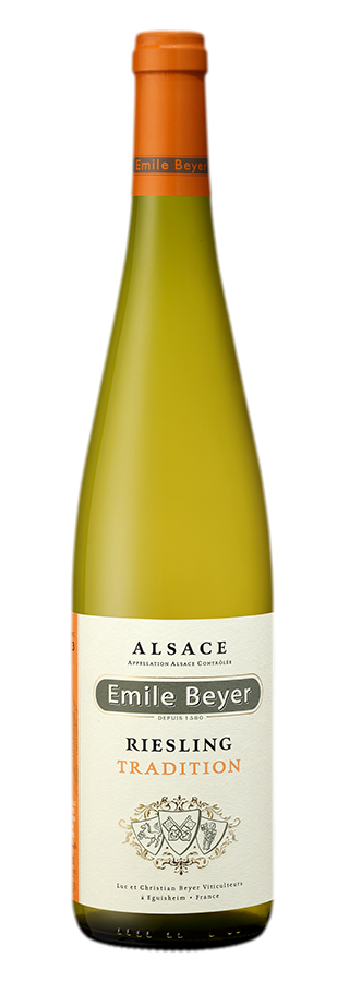 Domaine Emile Beyer Tradition Riesling 2020  Front Bottle Shot