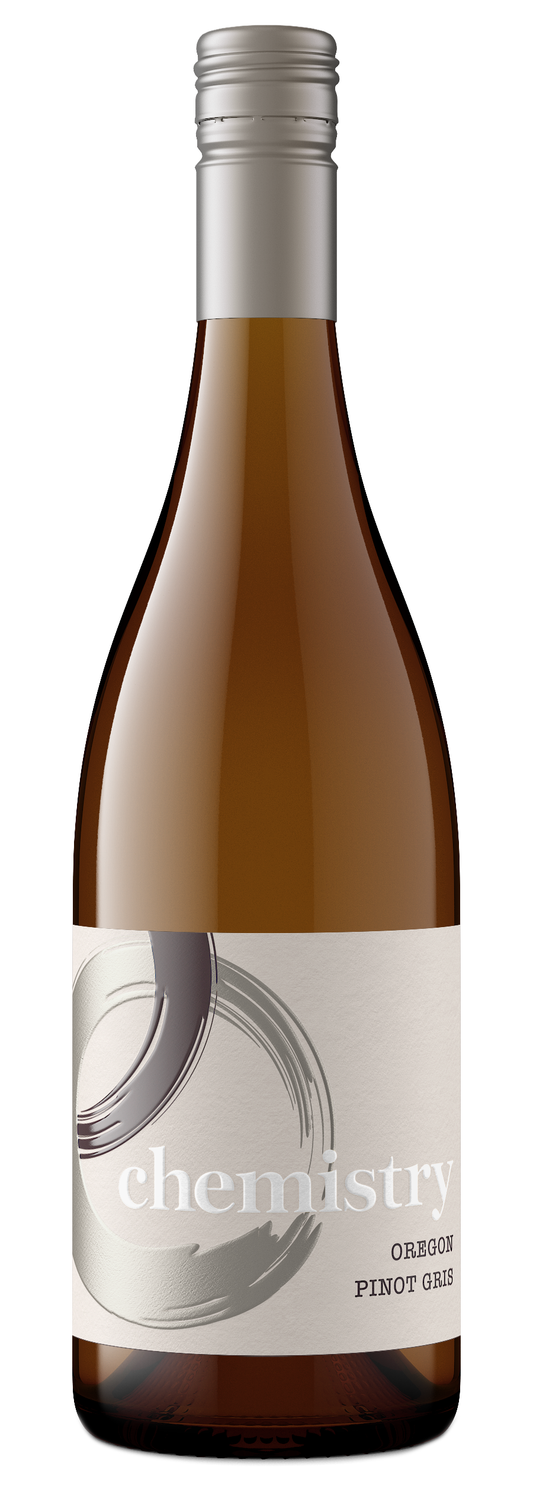 Chemistry Pinot Gris 2023  Front Bottle Shot